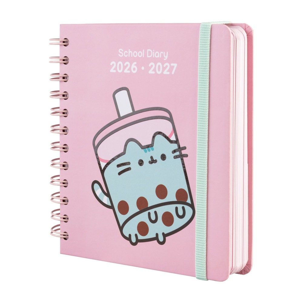 Grupo Erik Pusheen - 2026/2027 Day Per Page M 11 Months Academic School Diary - Multicolours